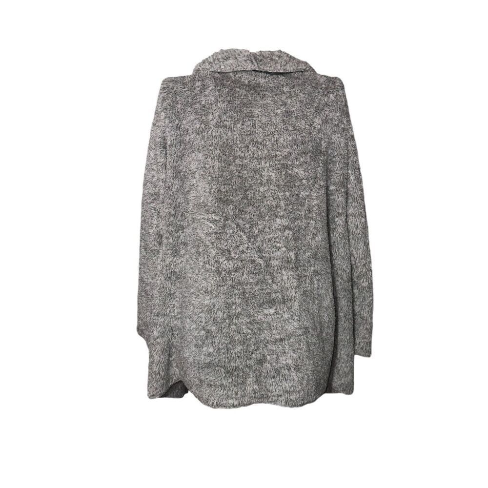 GREAT CONDITION WOMEN Hugs From Soft Surroundings grey Hug-Me Cardigan Sweater P - Picture 4 of 8